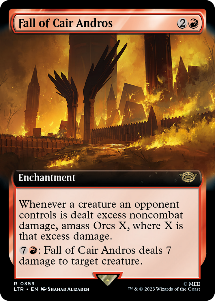Fall of Cair Andros (Extended Art) [The Lord of the Rings: Tales of Middle-Earth] - Destination Retro