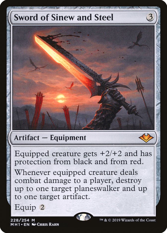 Sword of Sinew and Steel [Modern Horizons] - Destination Retro