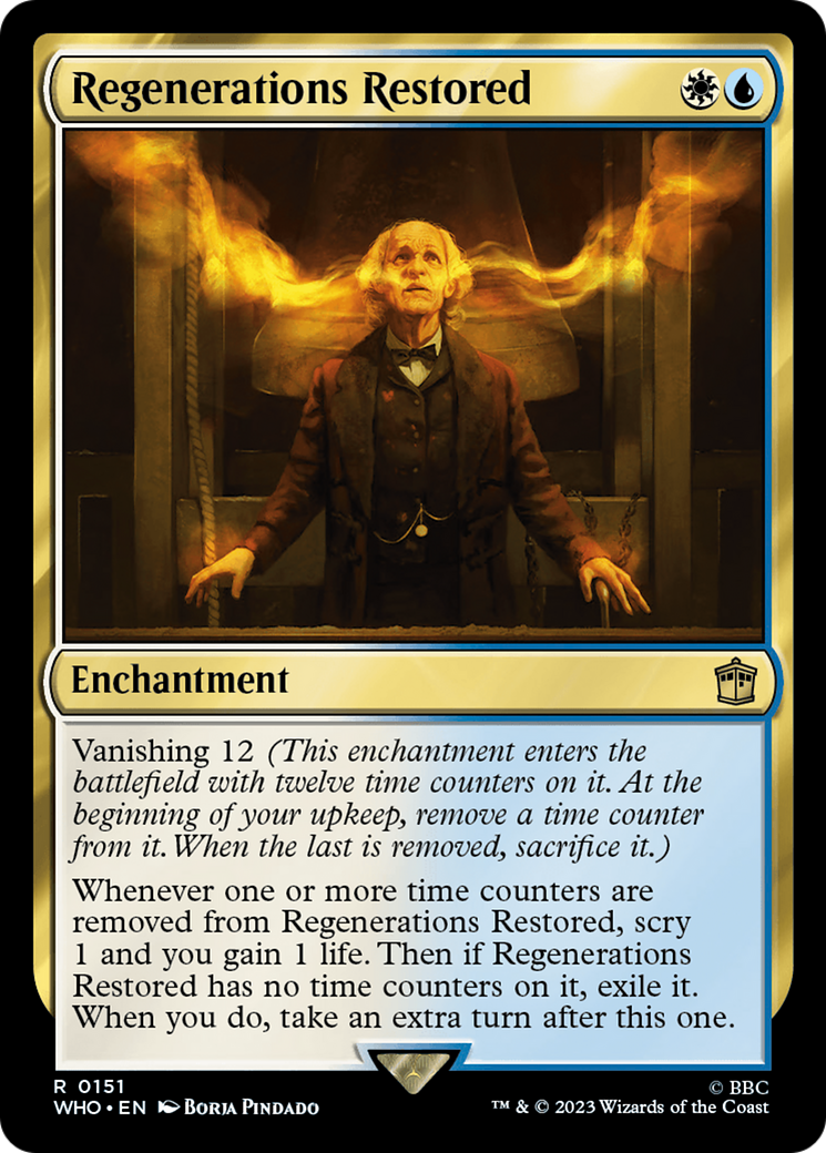 Regenerations Restored [Doctor Who] - Destination Retro