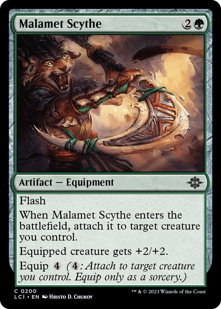 Malamet Scythe [The Lost Caverns of Ixalan] - Destination Retro