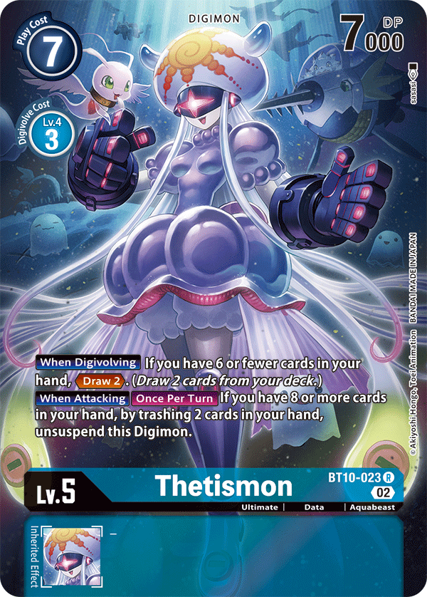 Thetismon [BT10-023] (Alternate Art) [Xros Encounter] - Destination Retro