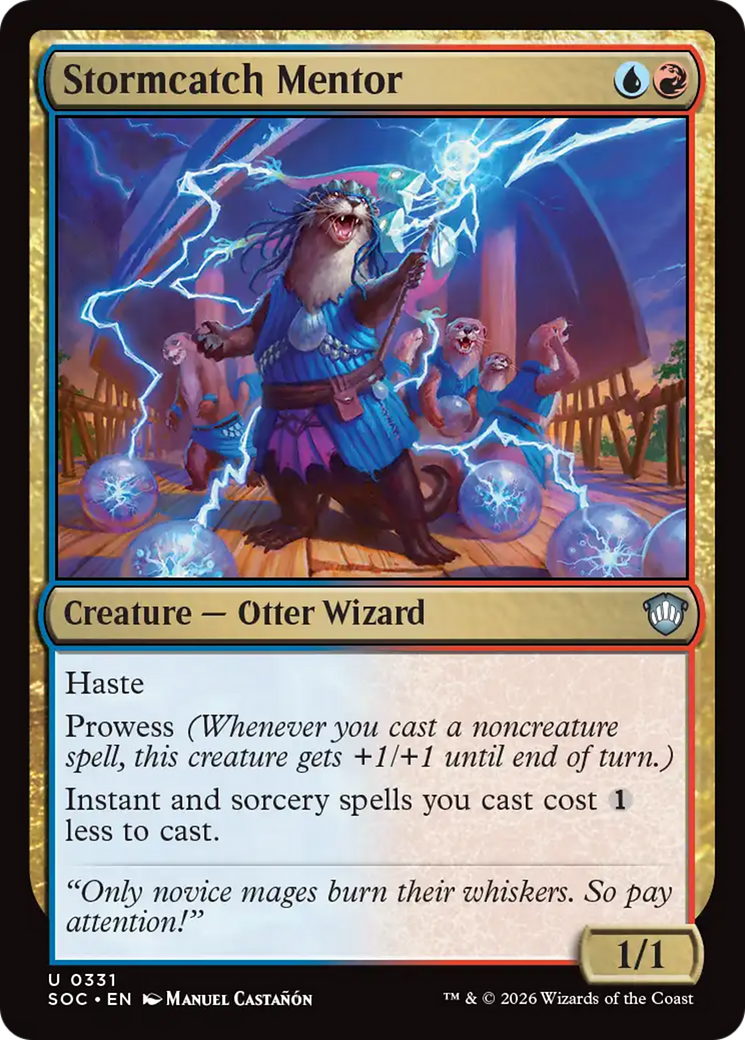 Stormcatch Mentor [Secrets of Strixhaven Commander] - Destination Retro