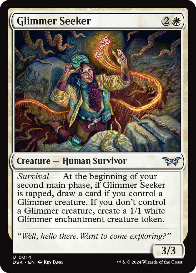 Glimmer Seeker [Duskmourn: House of Horror] - Destination Retro