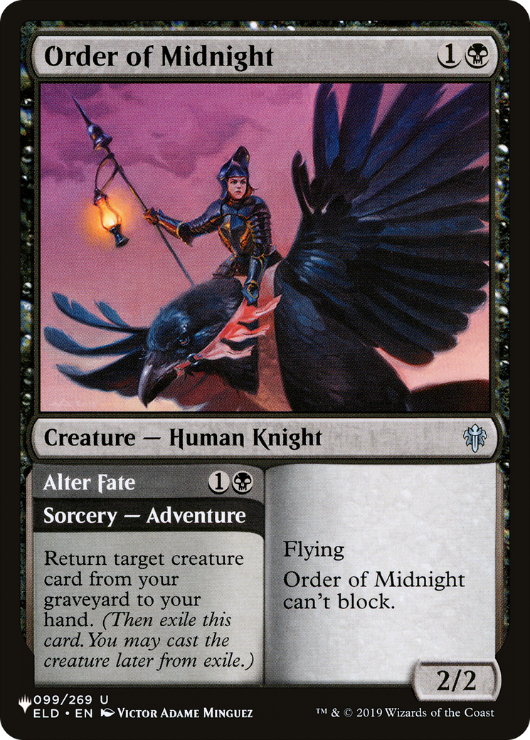 Order of Midnight [The List] - Destination Retro