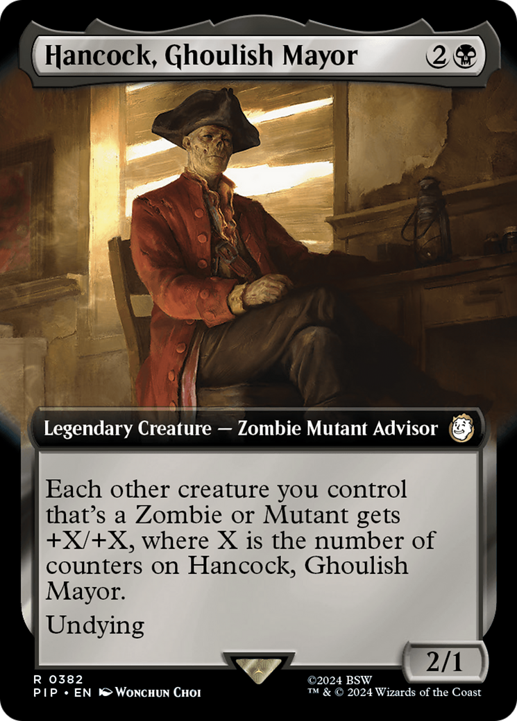 Hancock, Ghoulish Mayor (Extended Art) [Fallout] - Destination Retro