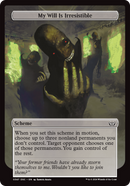 My Will Is Irresistible (Full Art) [Duskmourn: Archenemy] - Destination Retro