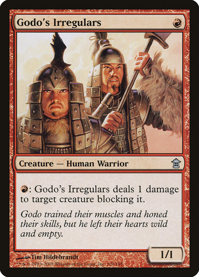Godo's Irregulars [Saviors of Kamigawa] - Destination Retro