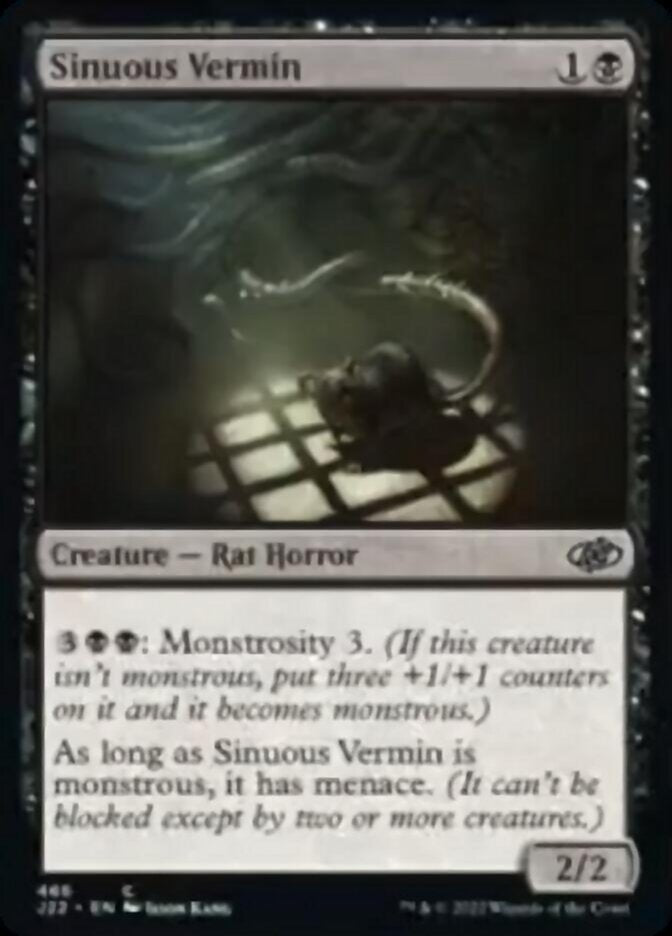 Sinuous Vermin [Jumpstart 2022] - Destination Retro