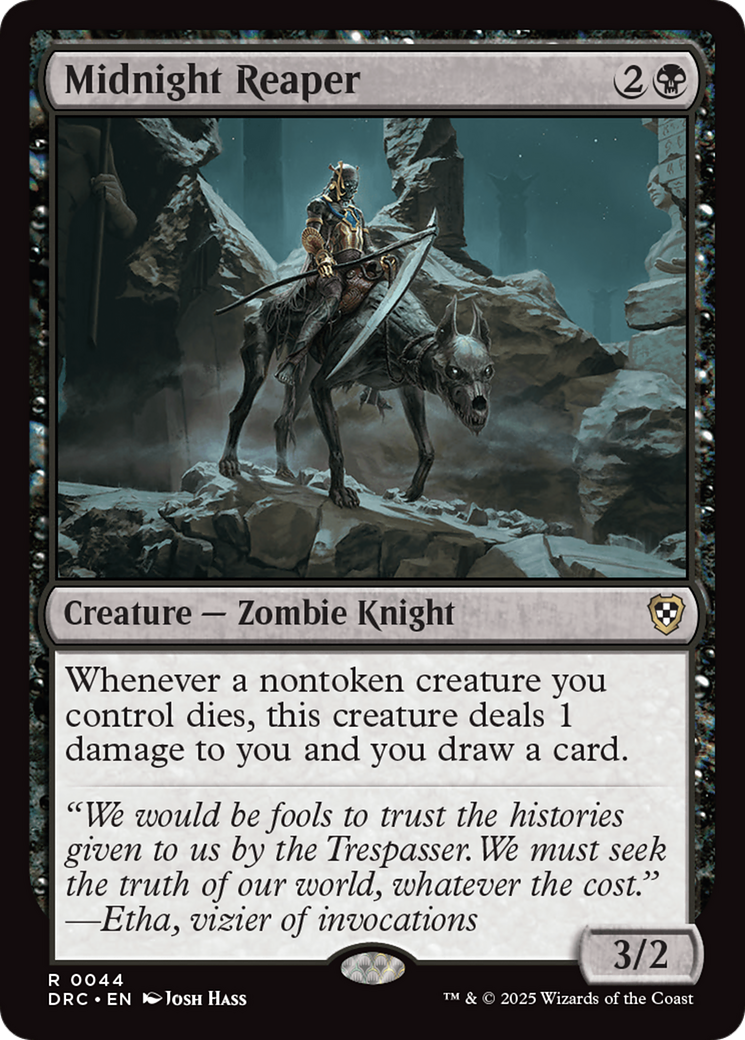 Midnight Reaper [Aetherdrift Commander] - Destination Retro