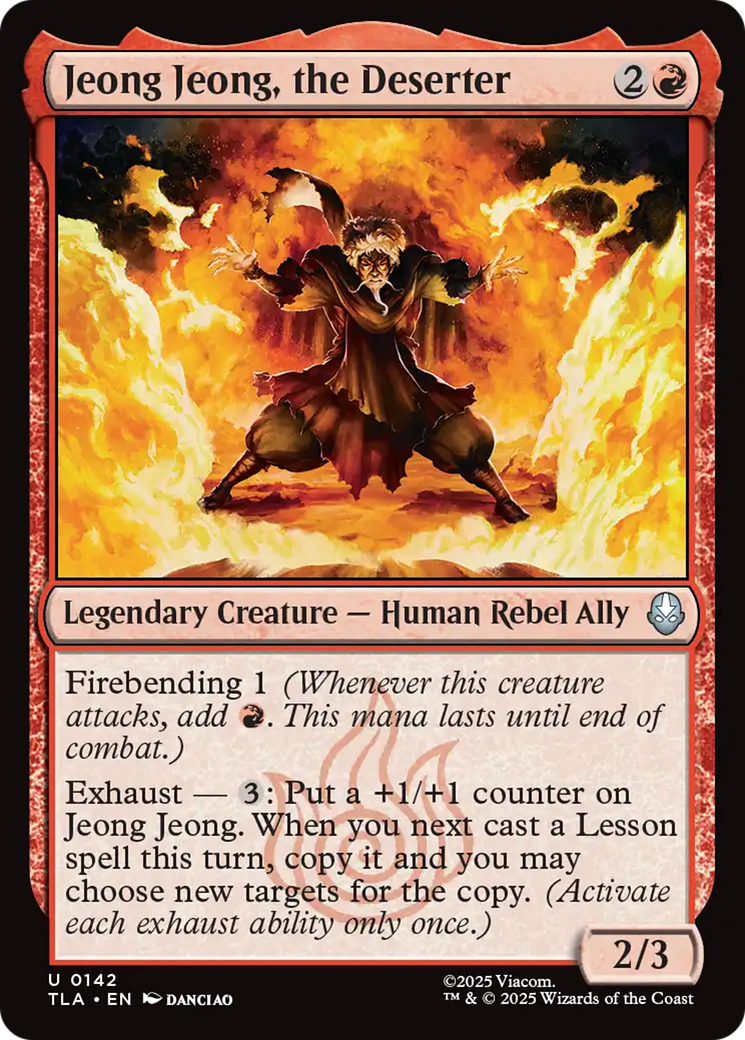 Jeong Jeong, the Deserter [Avatar: The Last Airbender] - Destination Retro