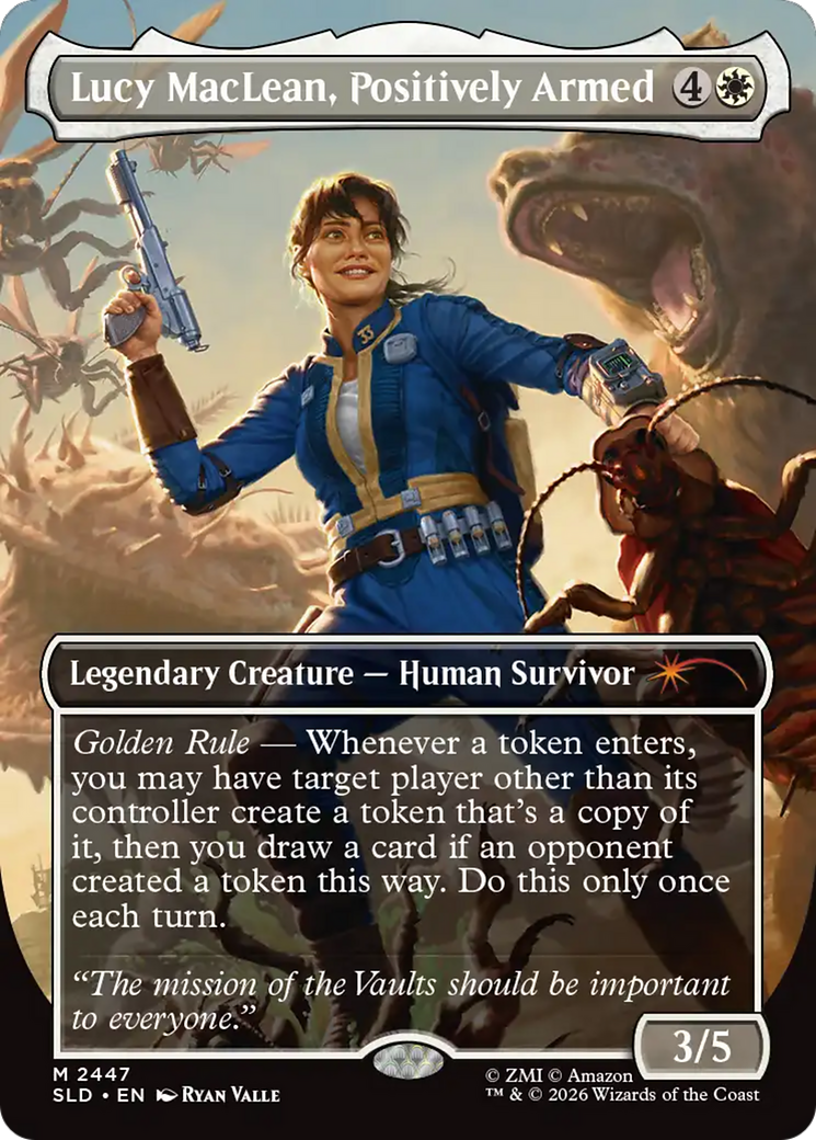 Lucy MacLean, Positively Armed [Secret Lair Drop Series] - Destination Retro