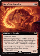 Barbflare Gremlin (Extended Art) [Duskmourn: House of Horror Commander] - Destination Retro