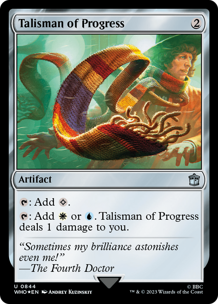 Talisman of Progress (Surge Foil) [Doctor Who] - Destination Retro