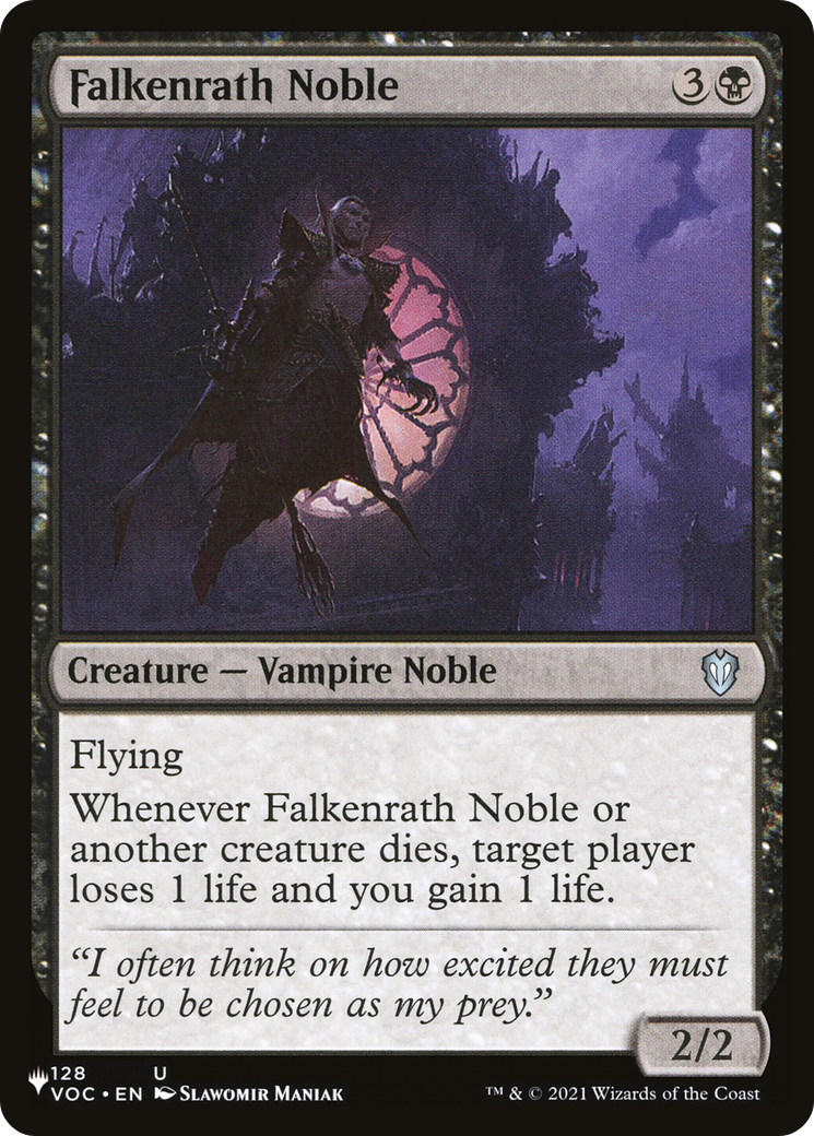 Falkenrath Noble [The List] - Destination Retro