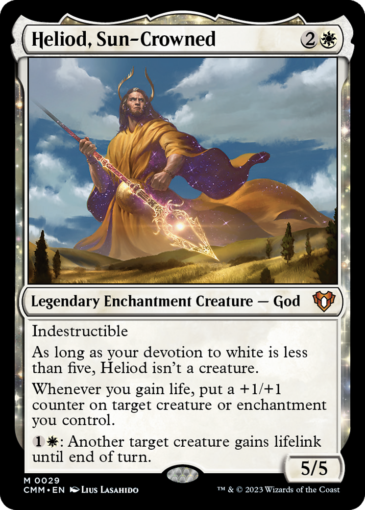 Heliod, Sun-Crowned [Commander Masters] - Destination Retro