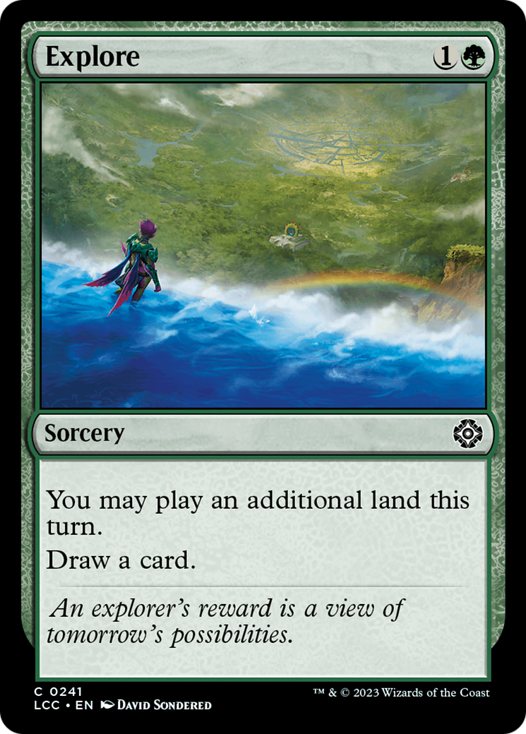Explore [The Lost Caverns of Ixalan Commander] - Destination Retro