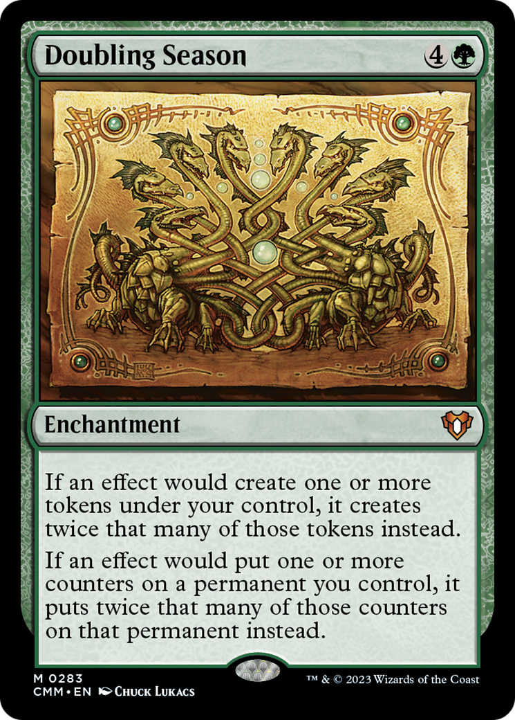 Doubling Season [Commander Masters] - Destination Retro