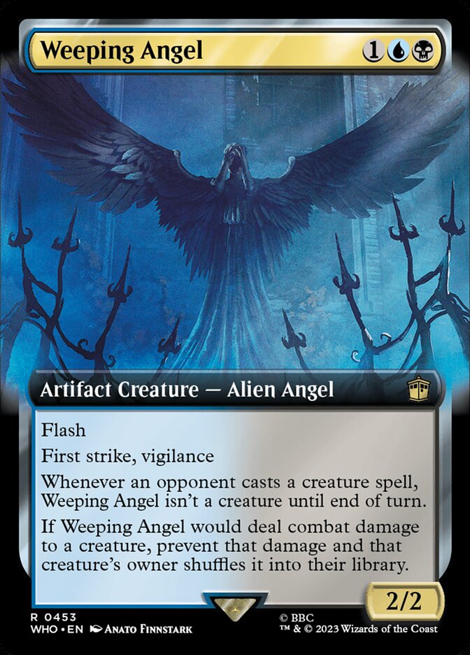Weeping Angel (Extended Art) [Doctor Who] - Destination Retro