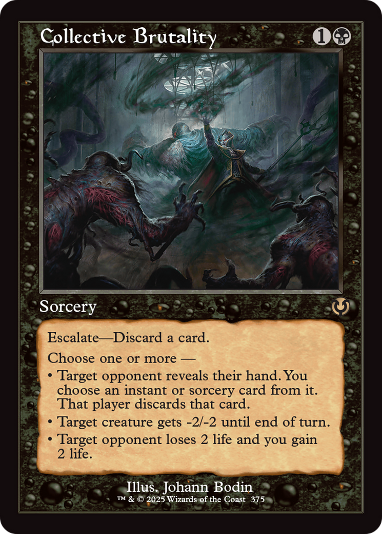 Collective Brutality (Retro Frame) [Innistrad Remastered] - Destination Retro