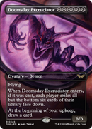 Doomsday Excruciator (Borderless) [Duskmourn: House of Horror] - Destination Retro