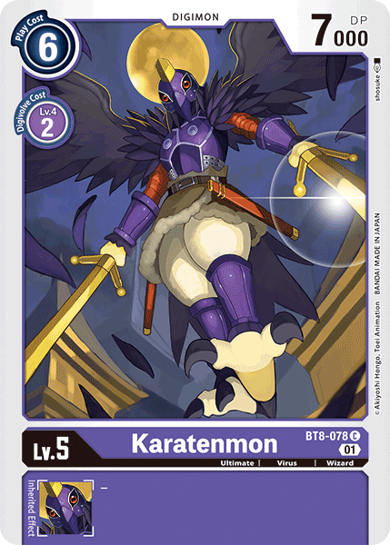 Karatenmon [BT8-078] [New Awakening] - Destination Retro