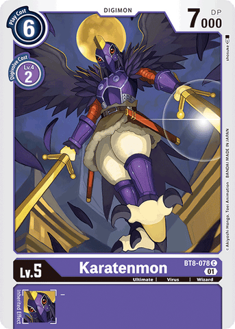 Karatenmon [BT8-078] [New Awakening] - Destination Retro