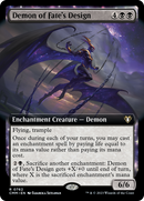 Demon of Fate's Design (Extended Art) [Commander Masters] - Destination Retro