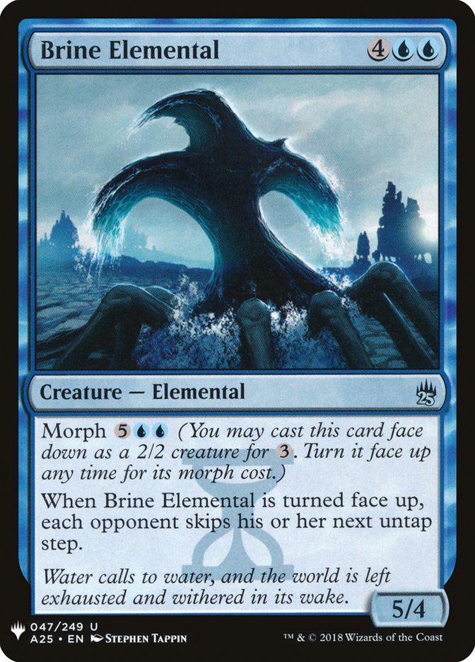 Brine Elemental [Mystery Booster] - Destination Retro