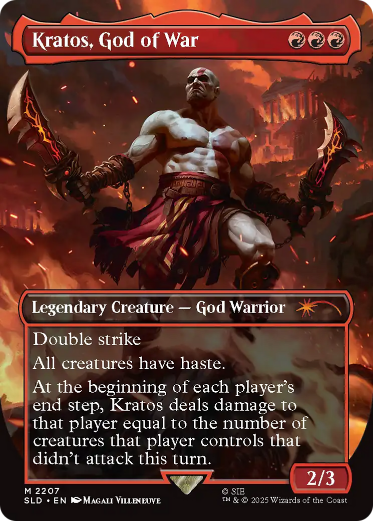 Kratos, God of War [Secret Lair Drop Series] - Destination Retro