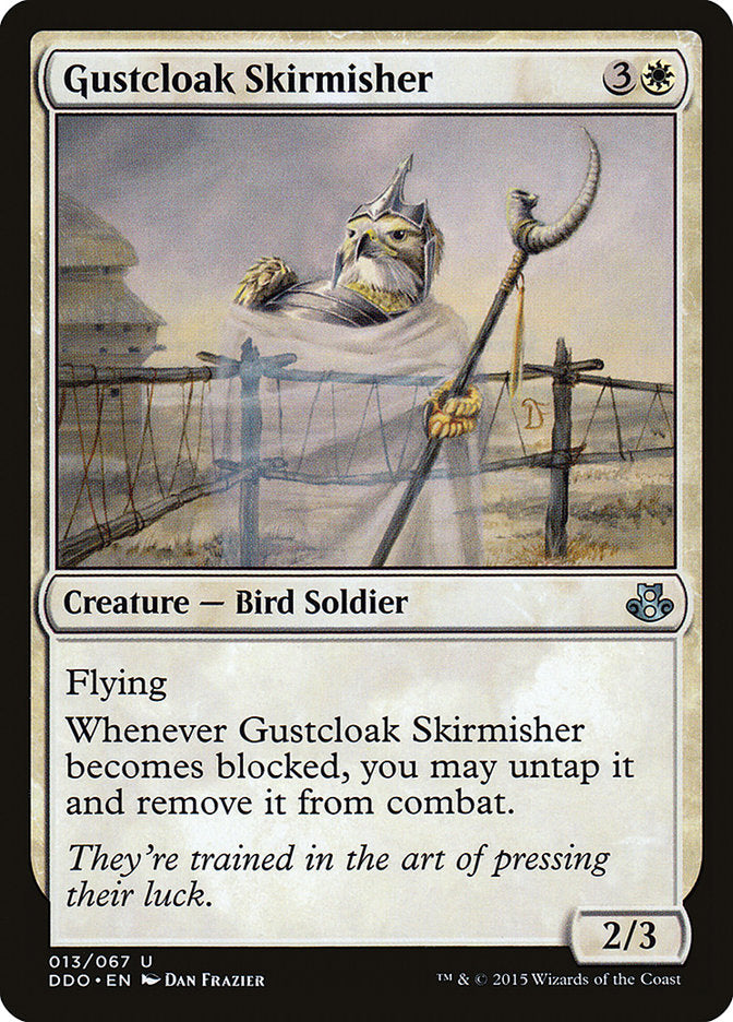 Gustcloak Skirmisher [Duel Decks: Elspeth vs. Kiora] - Destination Retro