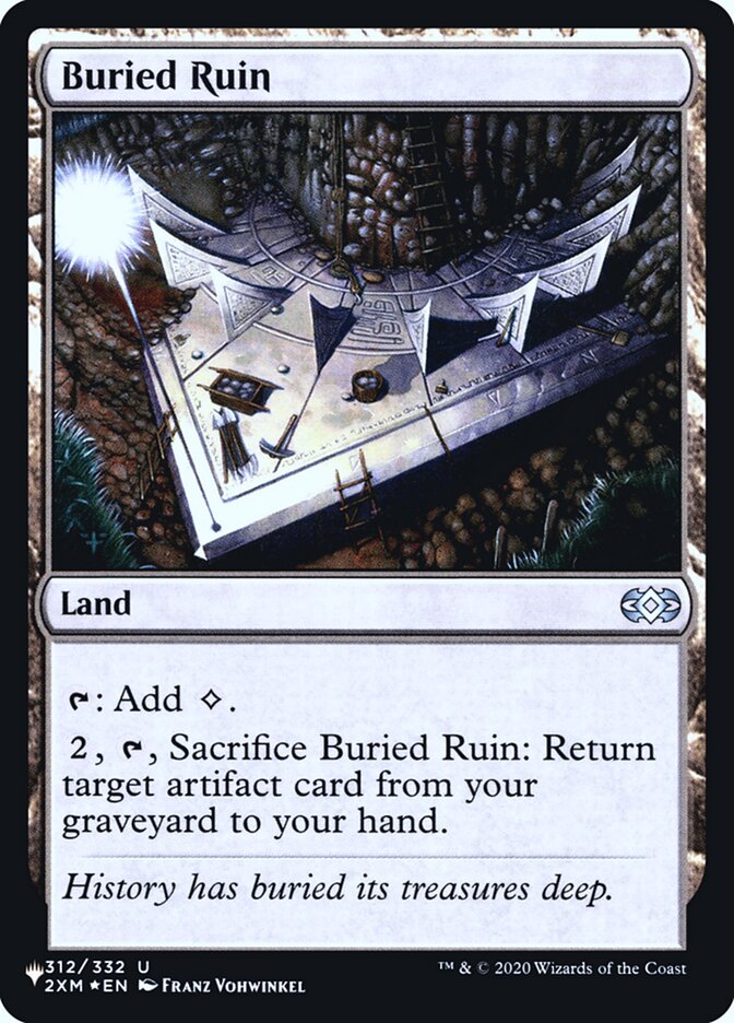 Buried Ruin [Secret Lair: Heads I Win, Tails You Lose] - Destination Retro