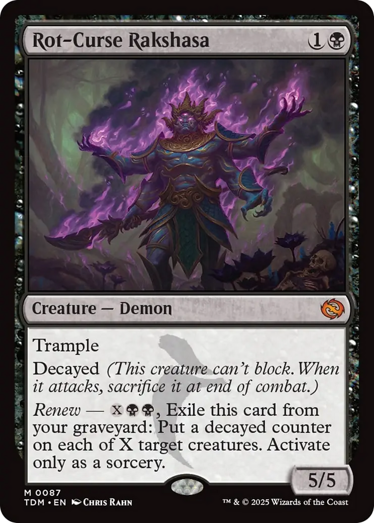 Rot-Curse Rakshasa [Tarkir: Dragonstorm] - Destination Retro