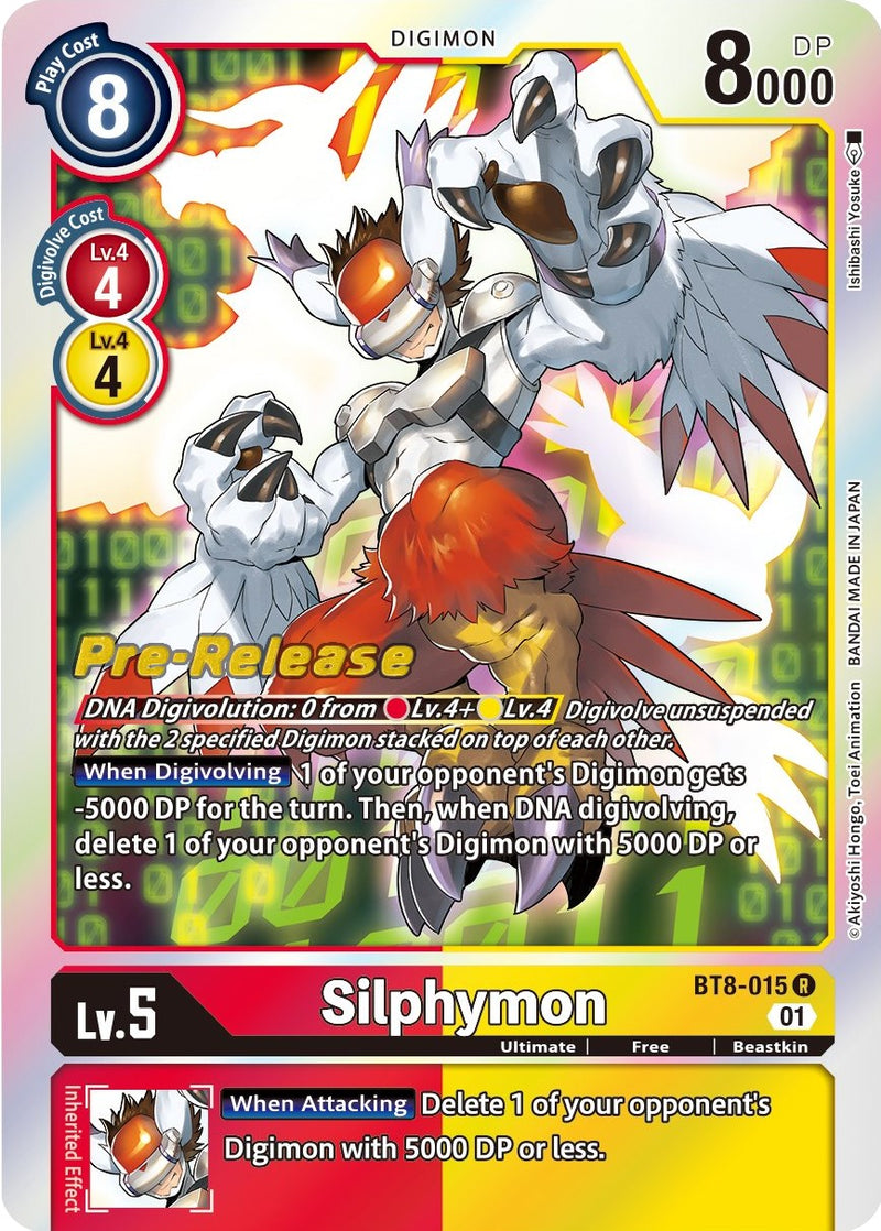 Silphymon [BT8-015] [New Awakening Pre-Release Cards] - Destination Retro