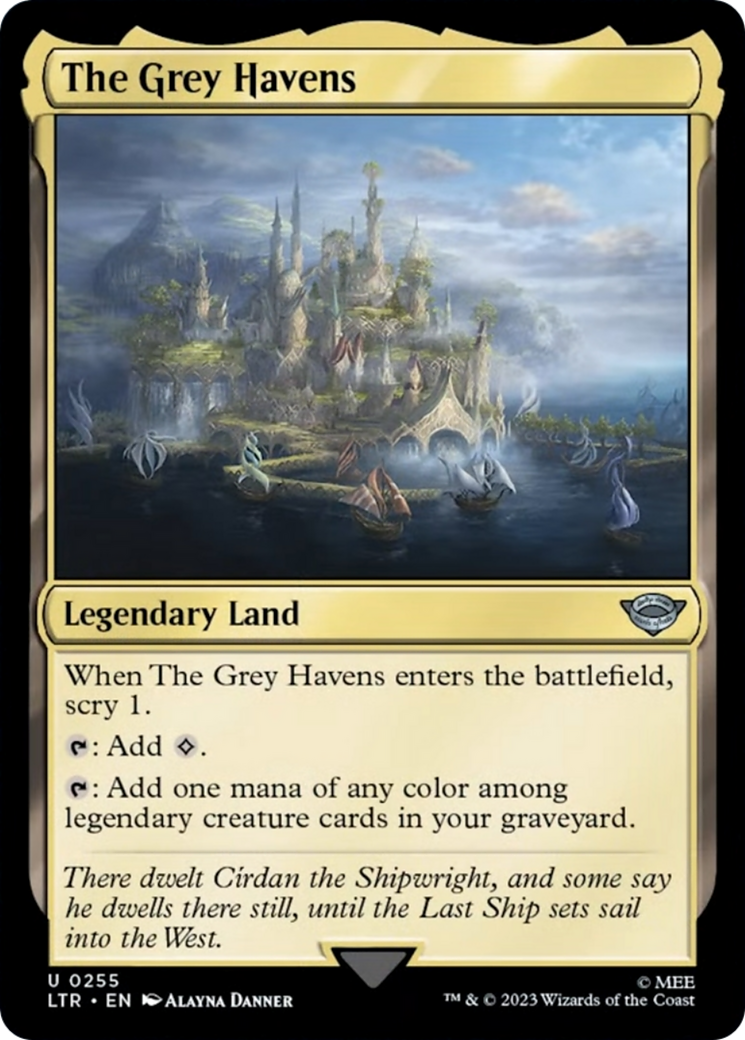The Grey Havens [The Lord of the Rings: Tales of Middle-Earth] - Destination Retro