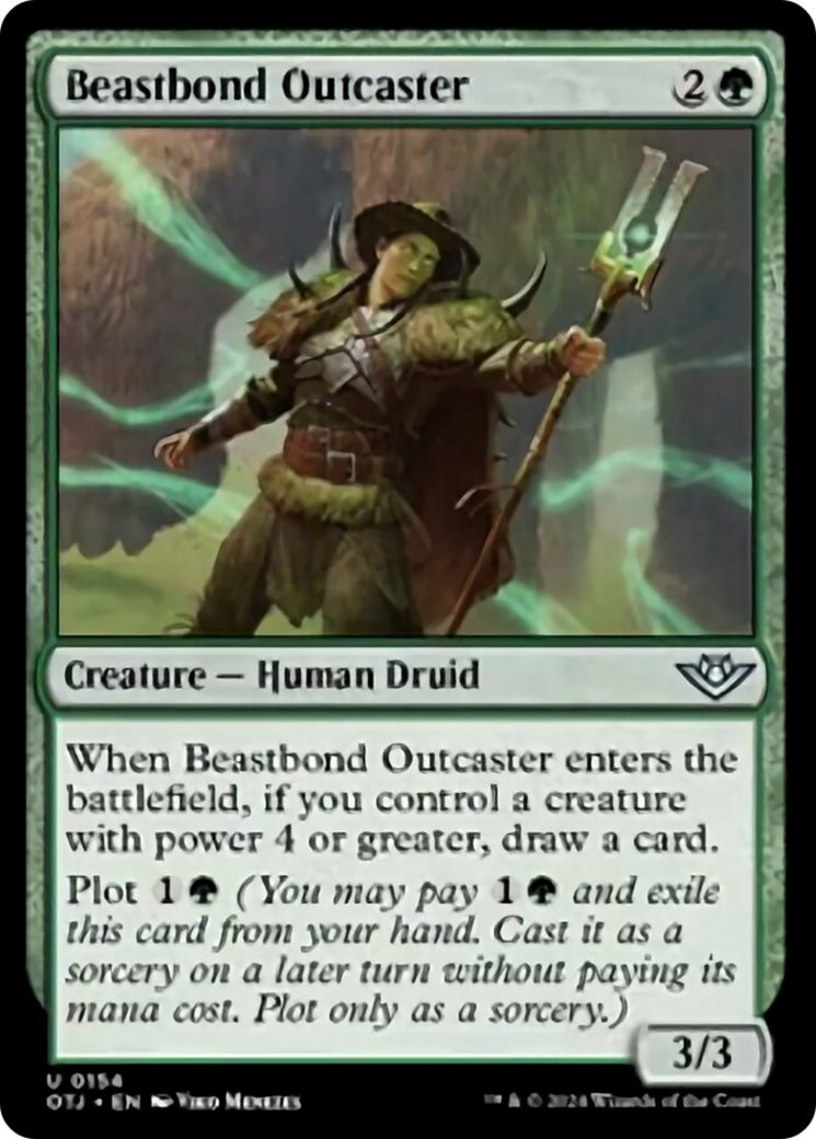Beastbond Outcaster [Outlaws of Thunder Junction] - Destination Retro