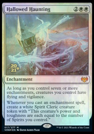 Hallowed Haunting [Innistrad: Crimson Vow Prerelease Promos] - Destination Retro