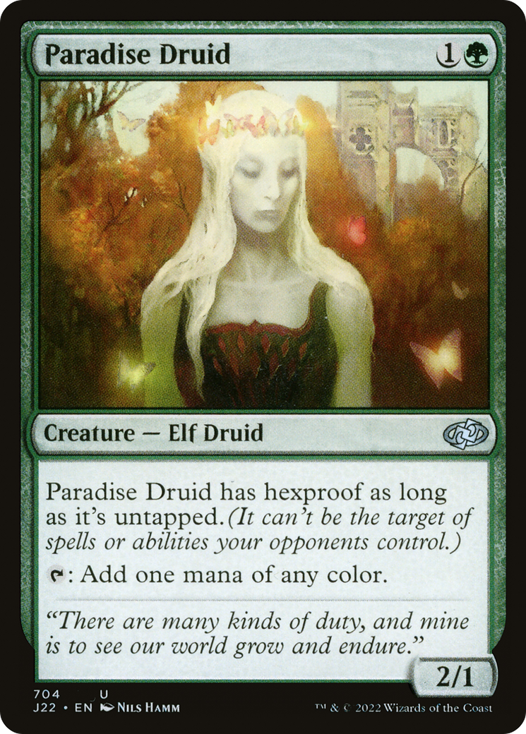 Paradise Druid [Jumpstart 2022] - Destination Retro