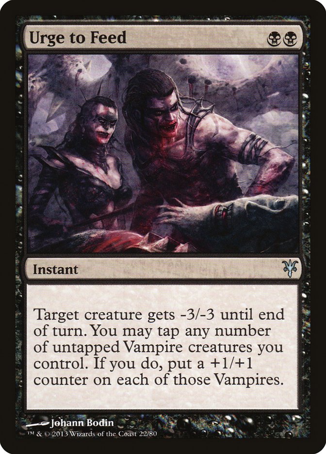 Urge to Feed [Duel Decks: Sorin vs. Tibalt] - Destination Retro