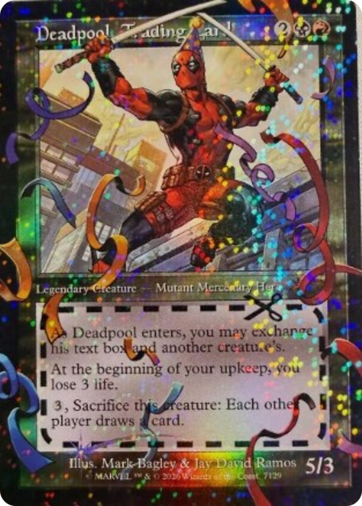 Deadpool, Trading Card (7127) [Secret Lair Drop Series] - Destination Retro