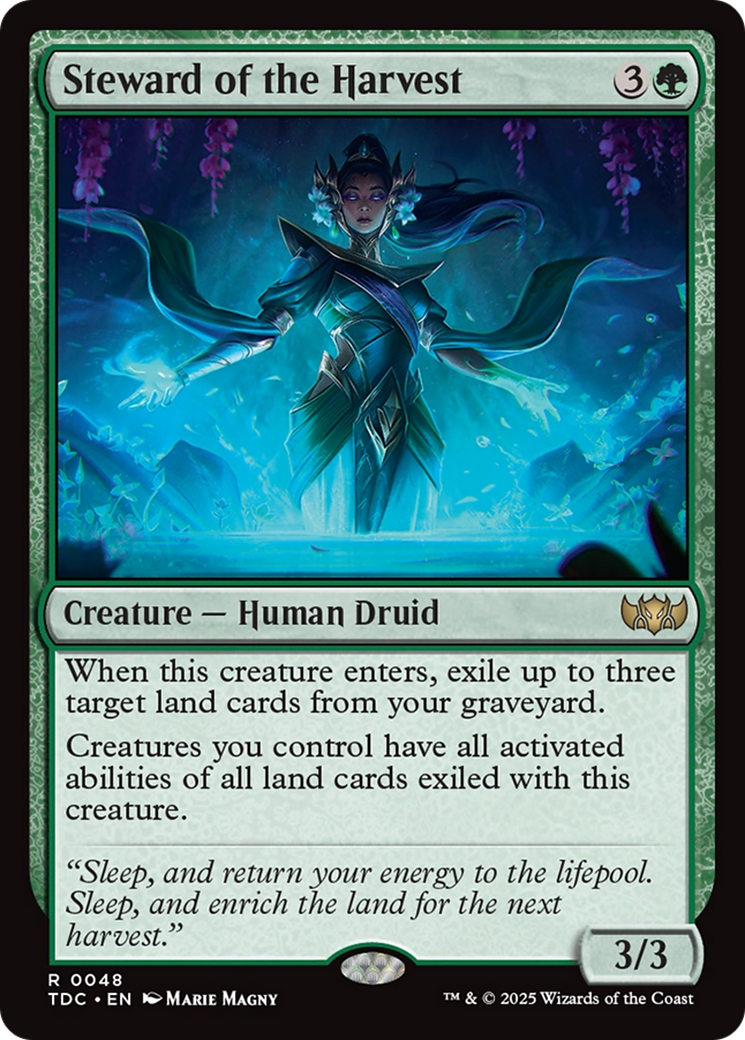 Steward of the Harvest [Tarkir: Dragonstorm Commander] - Destination Retro
