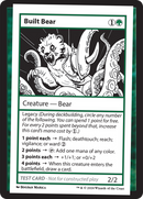 Built Bear [Mystery Booster 2 Playtest Cards] - Destination Retro