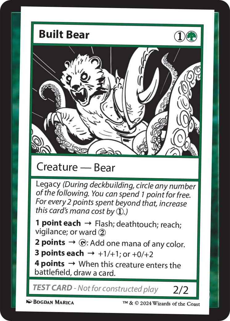 Built Bear [Mystery Booster 2 Playtest Cards] - Destination Retro