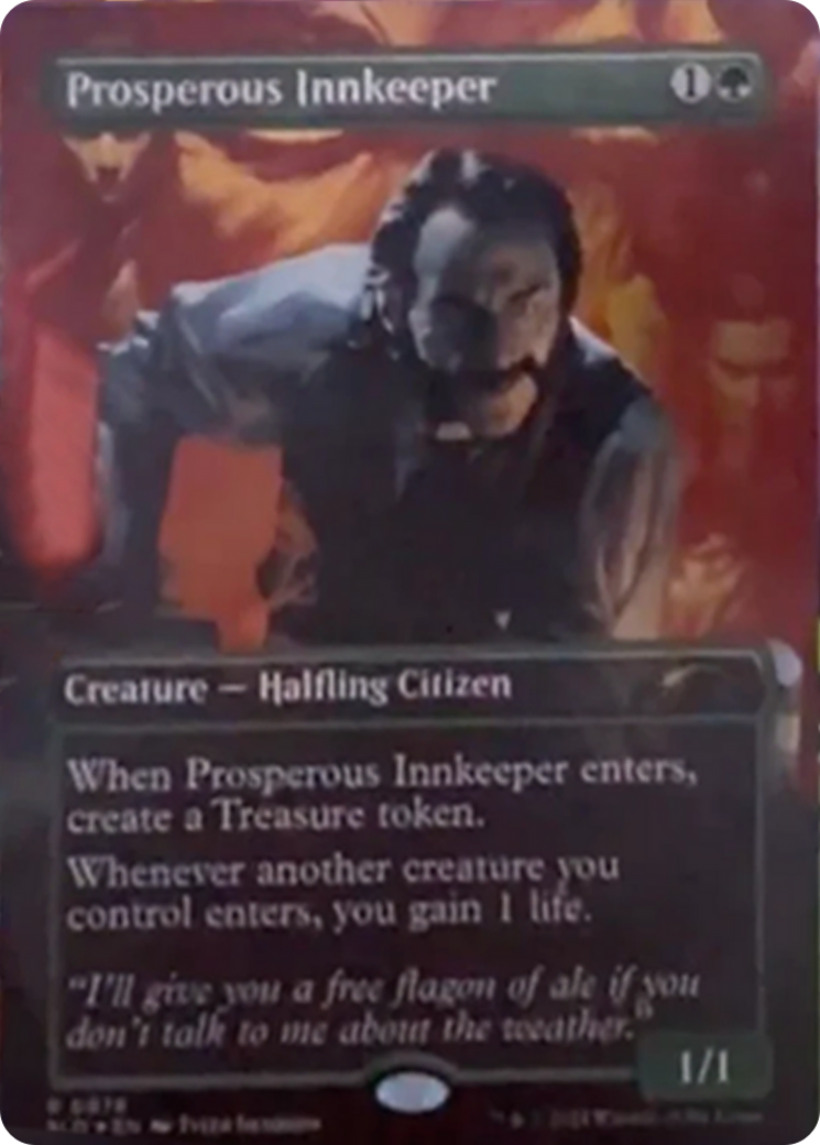 Prosperous Innkeeper (Rainbow Foil) [Secret Lair Drop Series] - Destination Retro
