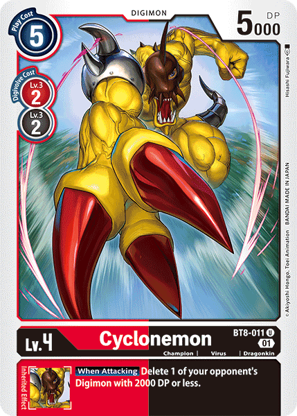 Cyclonemon [BT8-011] [New Awakening] - Destination Retro