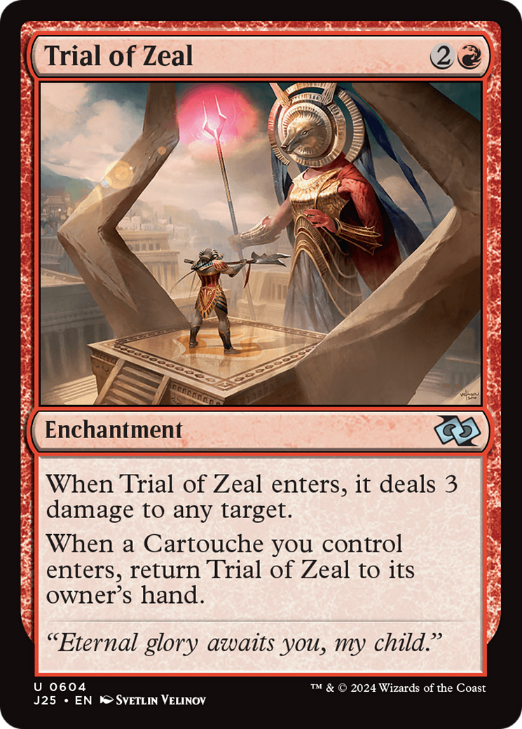 Trial of Zeal [Foundations Jumpstart] - Destination Retro