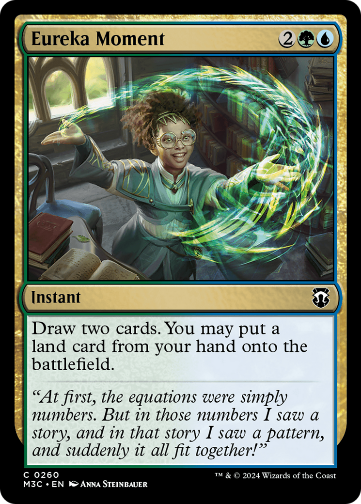 Eureka Moment (Ripple Foil) [Modern Horizons 3 Commander] - Destination Retro