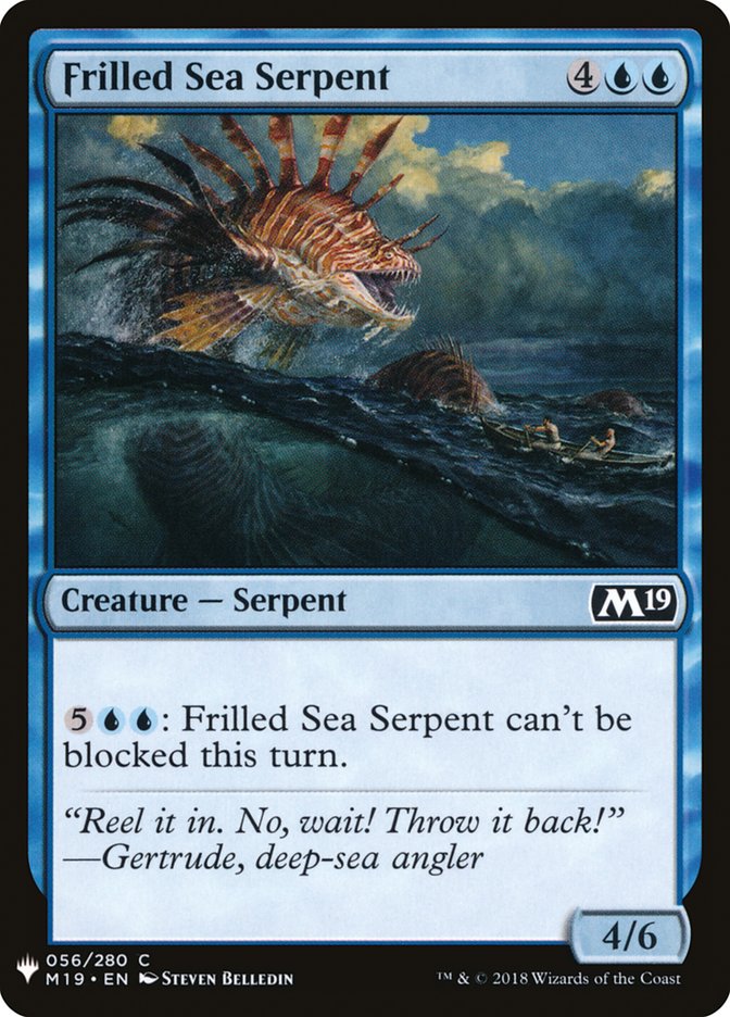 Frilled Sea Serpent [Mystery Booster] - Destination Retro