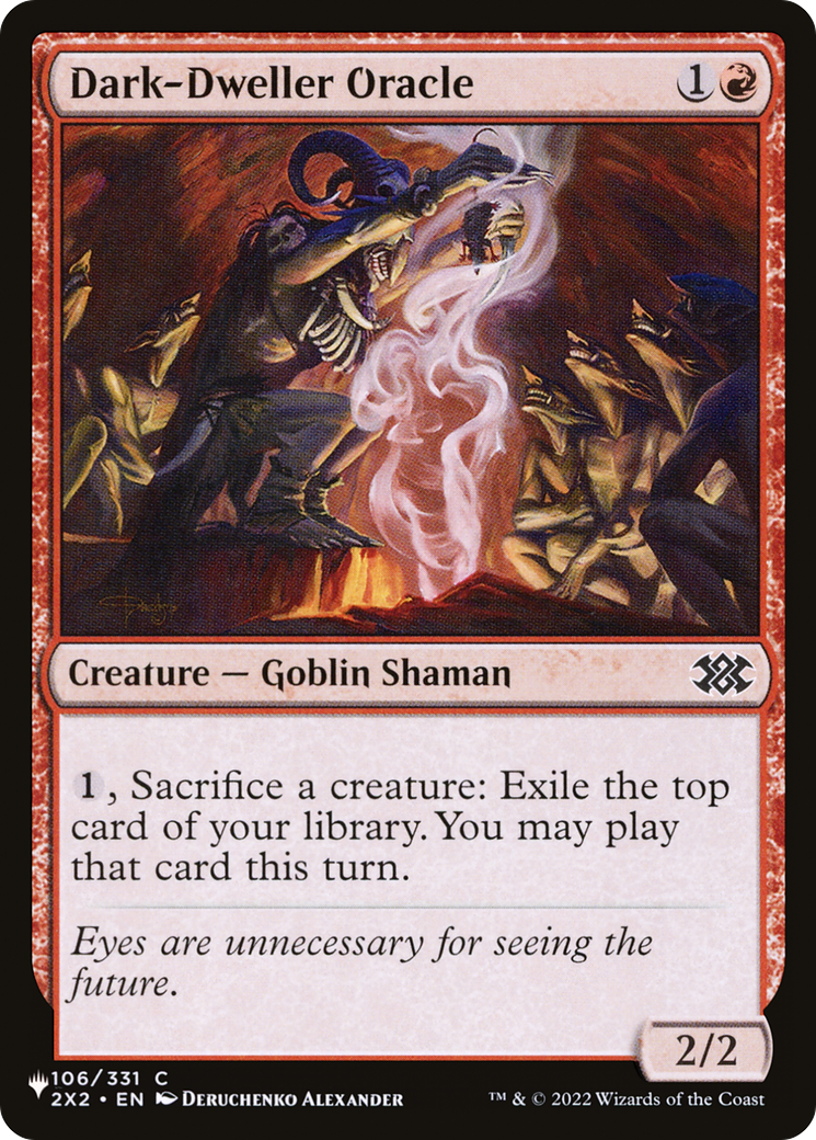 Dark-Dweller Oracle [The List] - Destination Retro