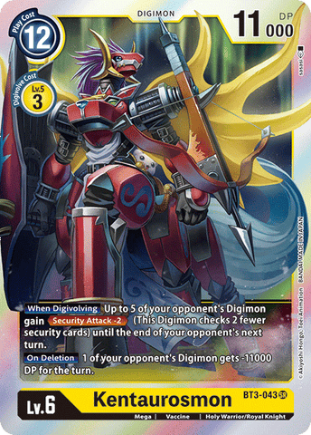 Kentaurosmon [BT3-043] [Release Special Booster Ver.1.0] - Destination Retro