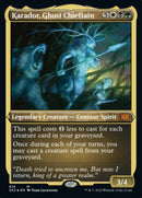 Karador, Ghost Chieftain (Foil Etched) [Double Masters 2022] - Destination Retro